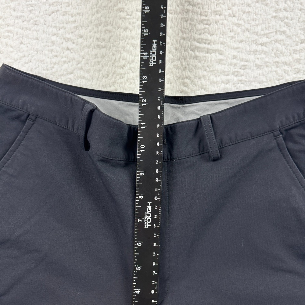 Under Armour Pants Mens 32x32 Black Nylon Stretch Straight Leg Golf Cold Weather - Picture 6 of 14